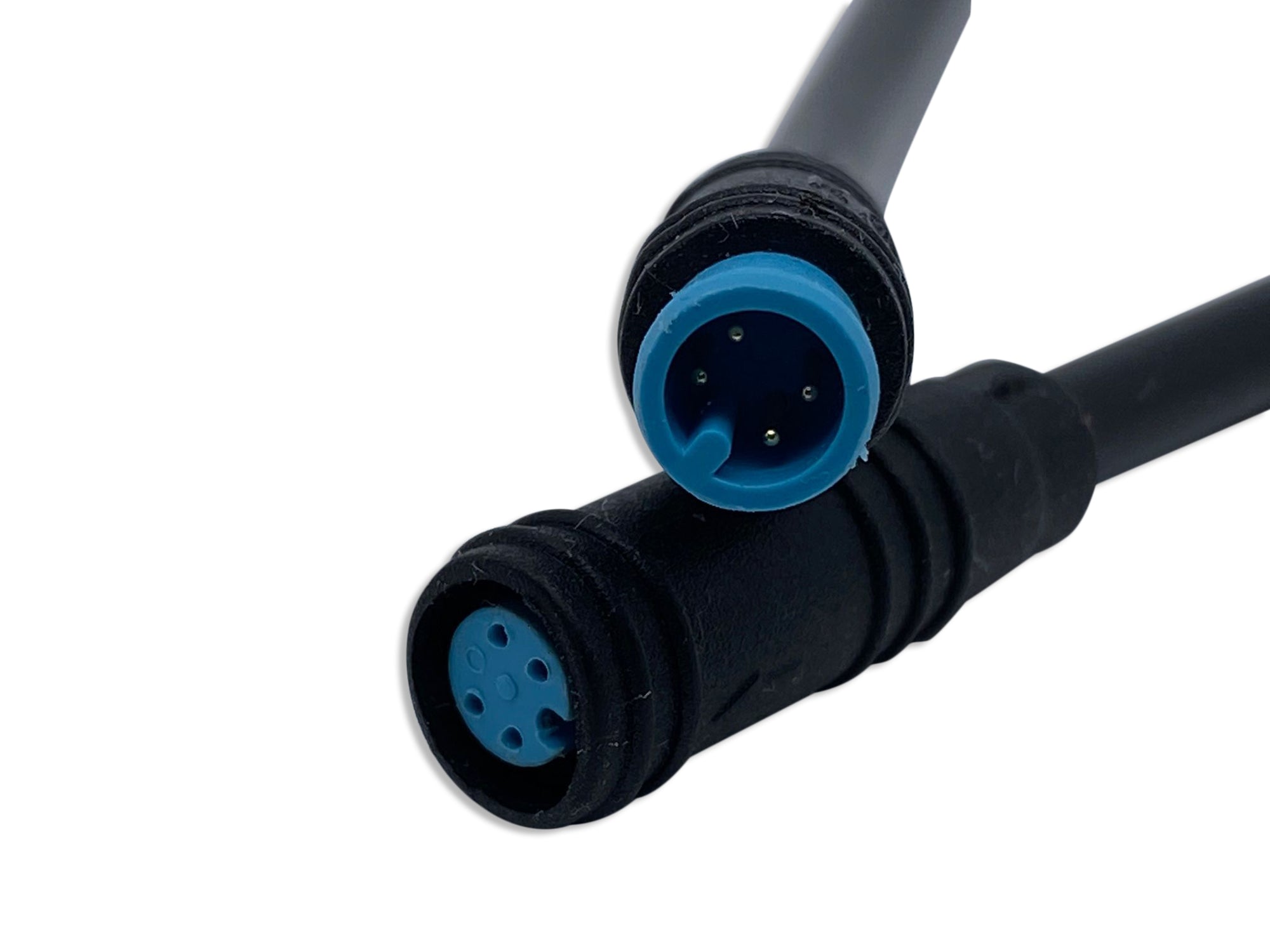 M7 Small PVC 4 Pin IP65 Mini Male and Female Waterproof Cable Connector Plug for Ninebot Kick Scooters