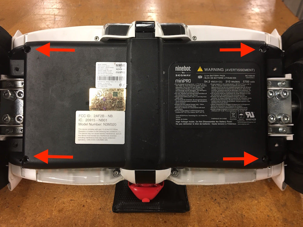 Battery Replacement on Segway miniPRO