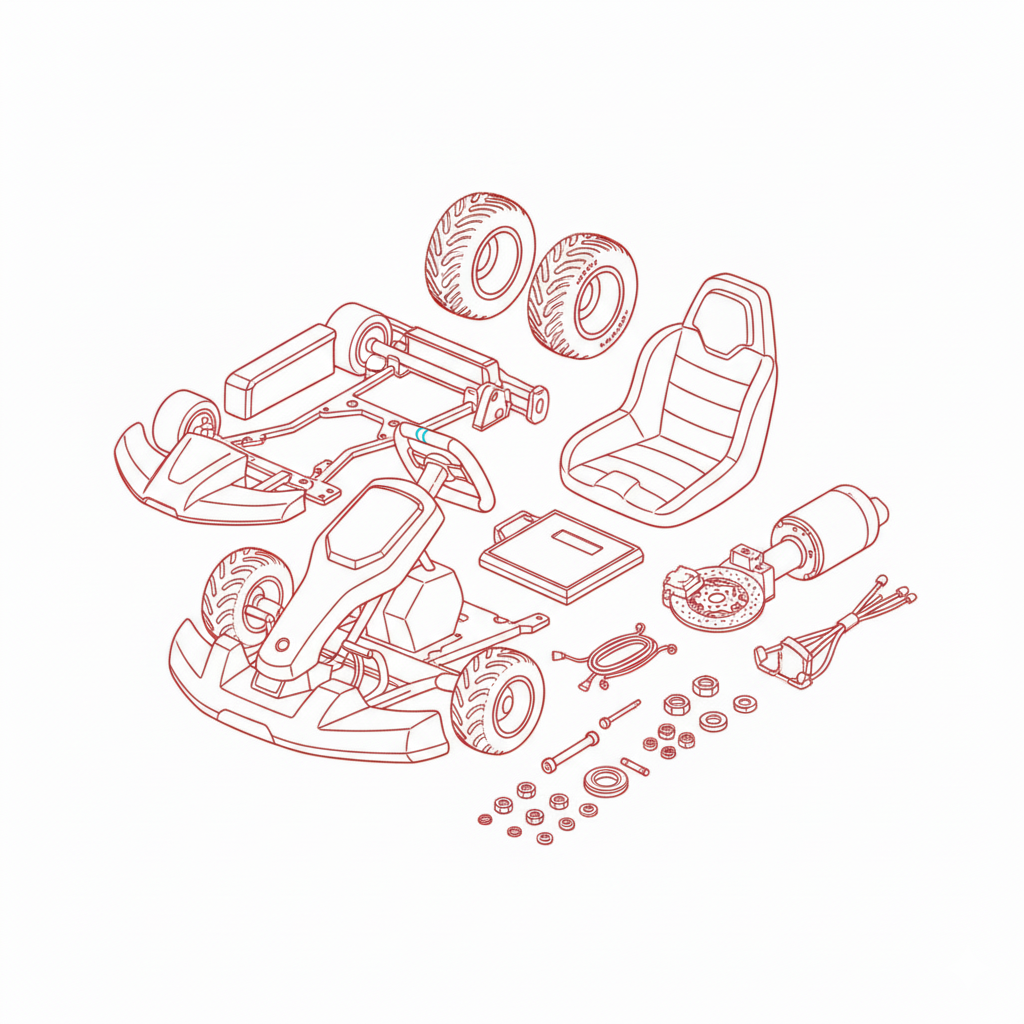 Spare parts Gokart
