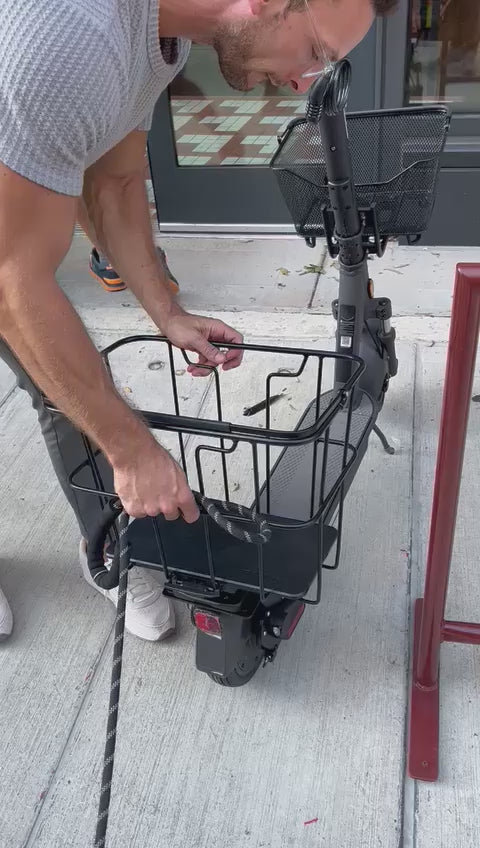 Gepäckraum für Segway Ninebot 2.4 Maxplus X Shareable Kickscooter