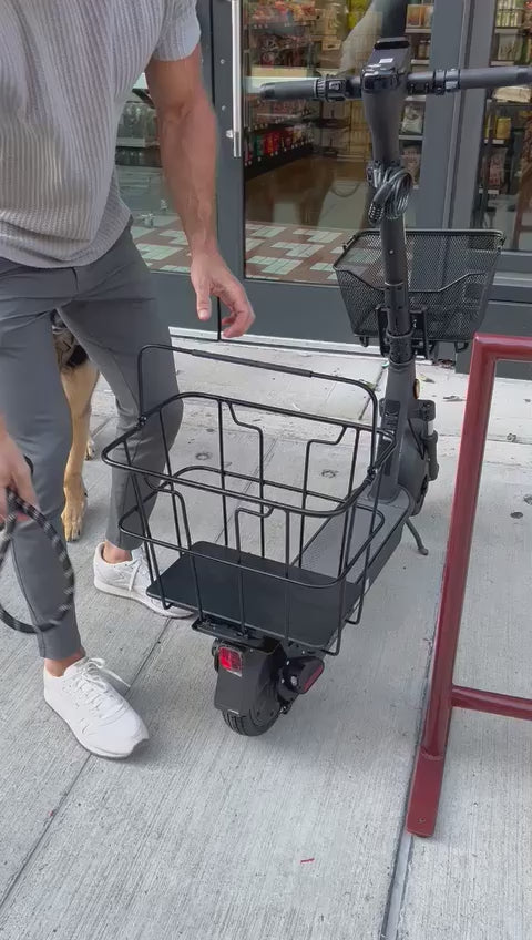 Gepäckraum für Segway Ninebot 2.4 Maxplus X Shareable Kickscooter