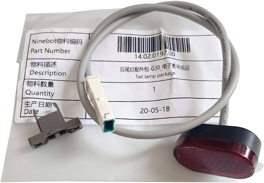 Tail Light Ninebot G30 14.02.0197.00