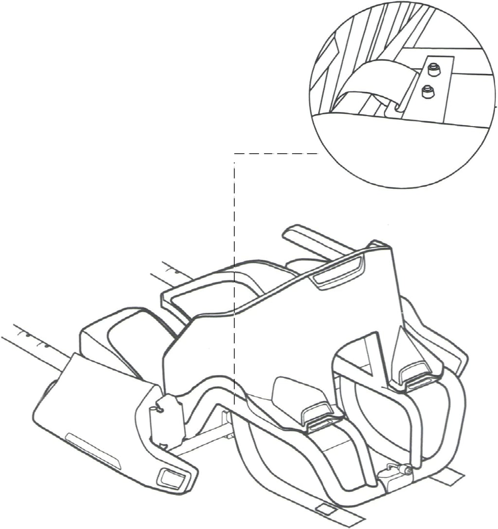 Connection strap for Gokart Pro, Gokart and Gokart Lamborghini
