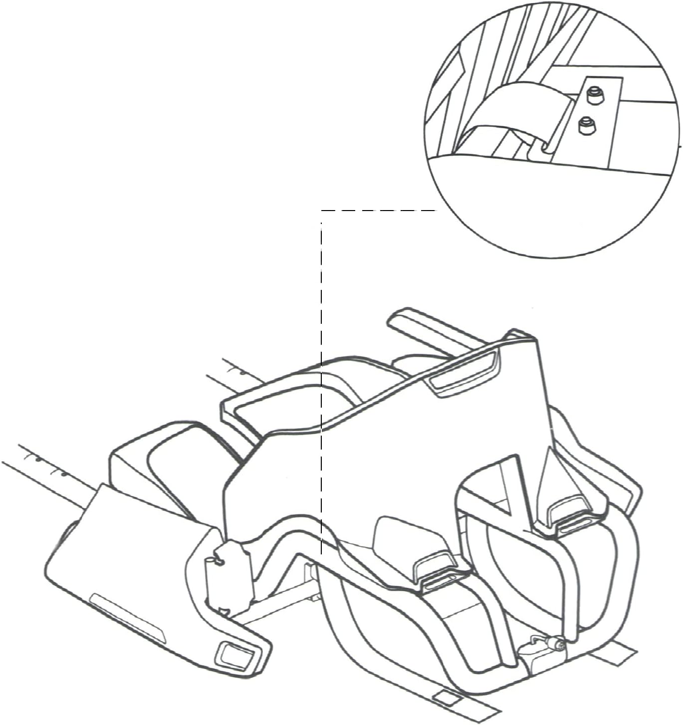 Connection strap for Gokart Pro, Gokart and Gokart Lamborghini