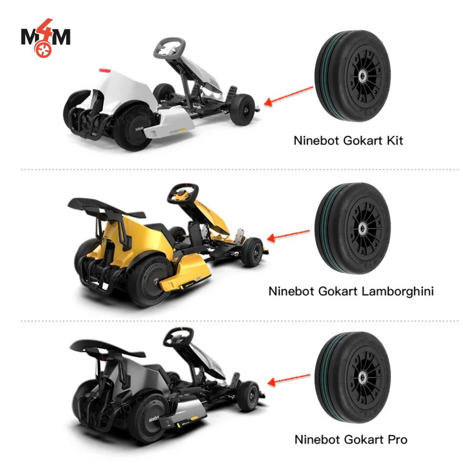 Ensemble roue avant pour Gokart, Gokart Pro et Gokart Pro Lamborghini