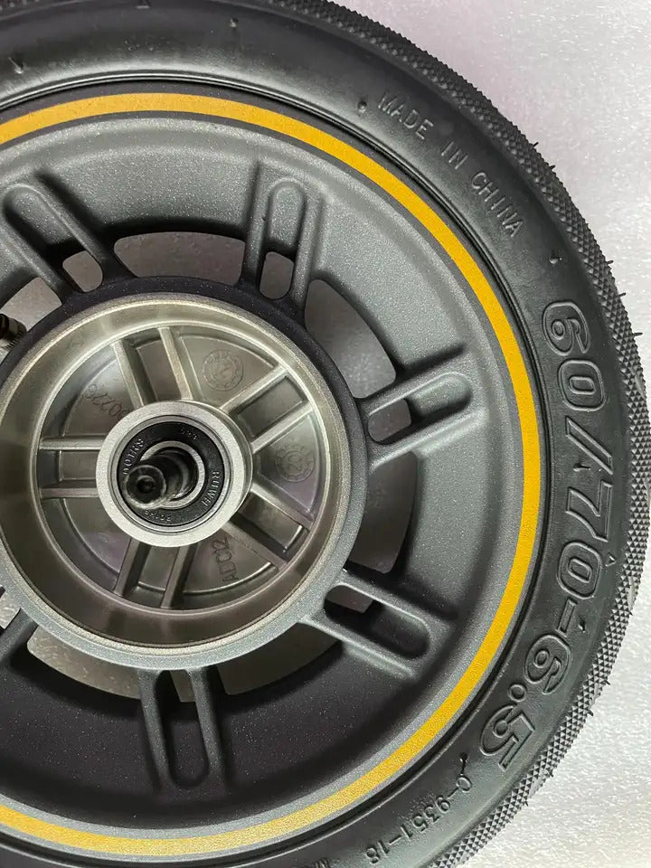 Front Wheel Assembly - MAX G30P/MAX G30LP (Yellow)