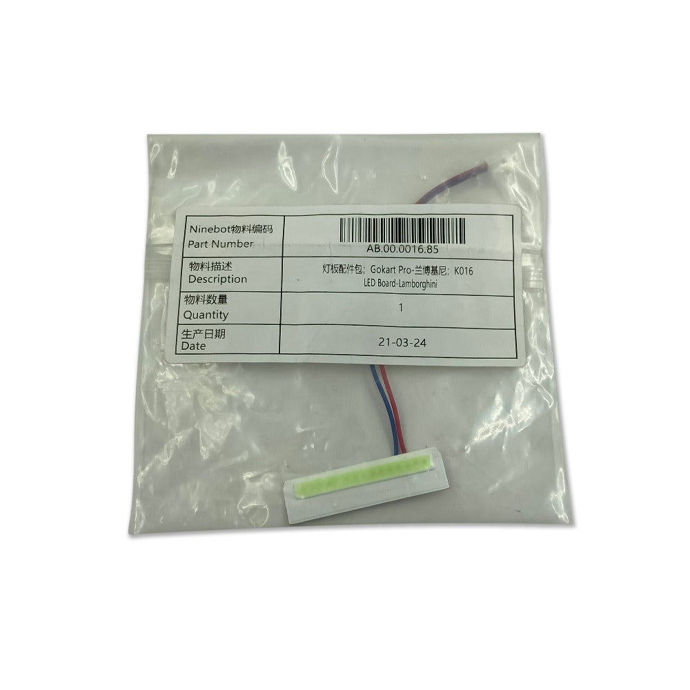 LED board for Ninebot Gokart Pro - Lamborghini