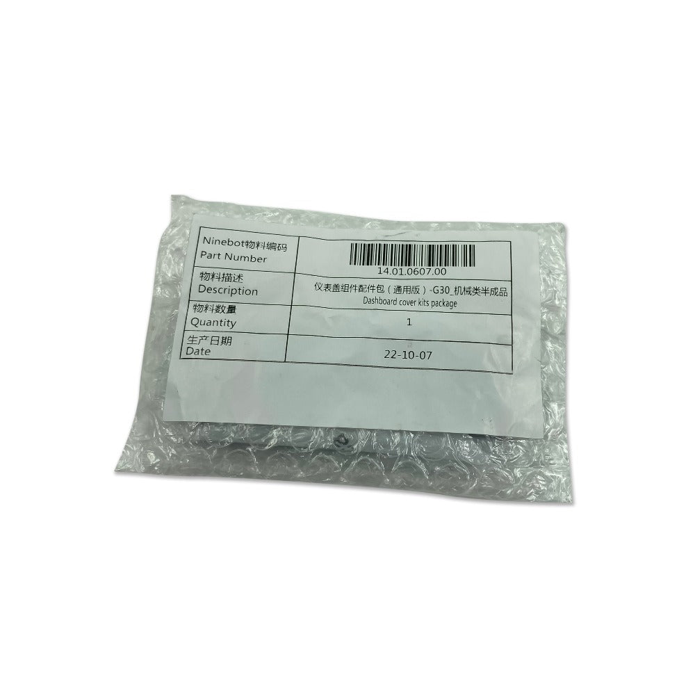 Dashboard Cover Assembly Ninebot G30 and G30LP