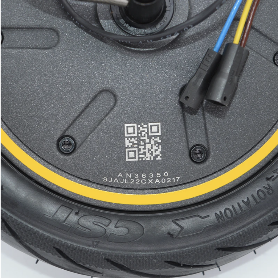Original Replacement 350W Motor and Tire for Ninebot MAX G30, G30LE, G30LP