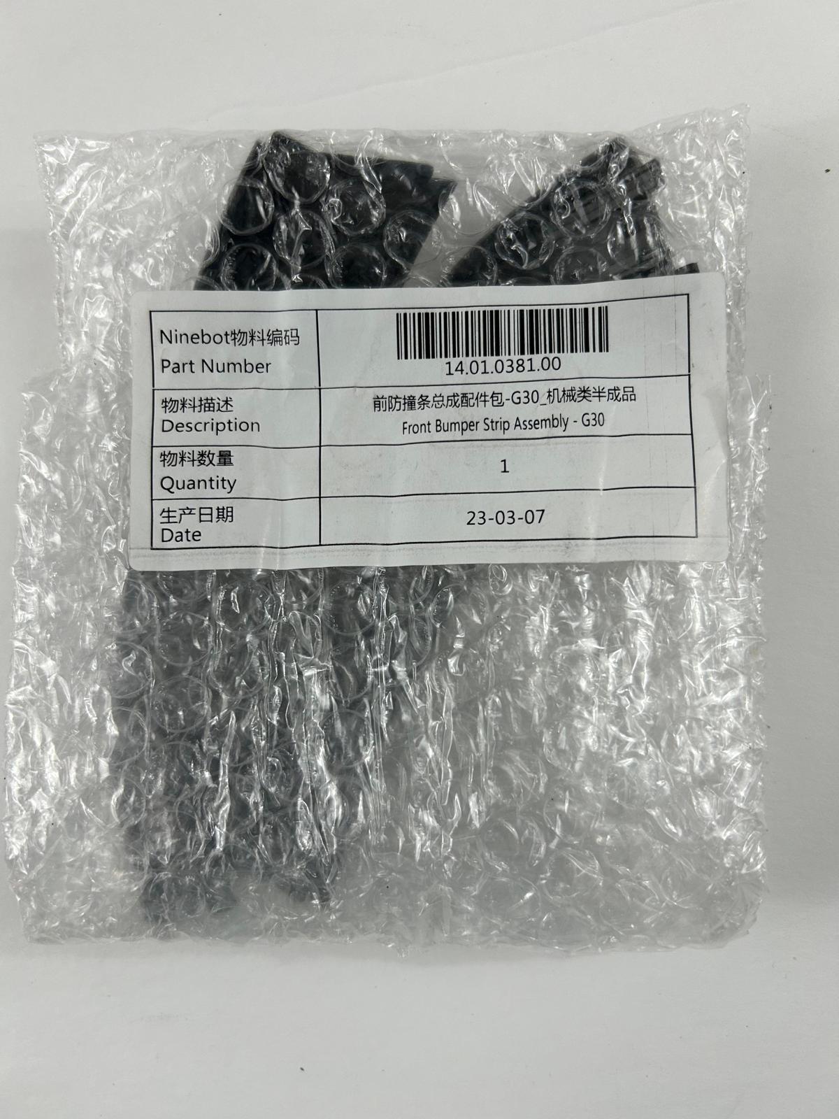 Front Bumper Strip Assembly(left and right) for Ninebot Max G30 (Original part)