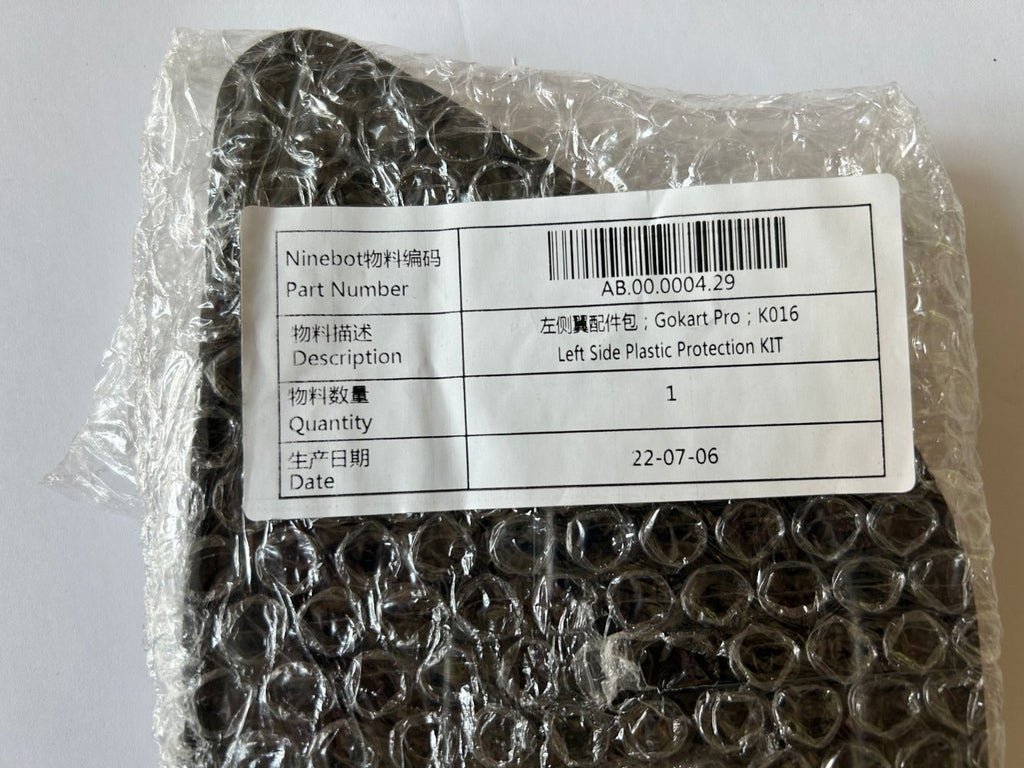 Left Side Plastic Protector for Gokart Pro