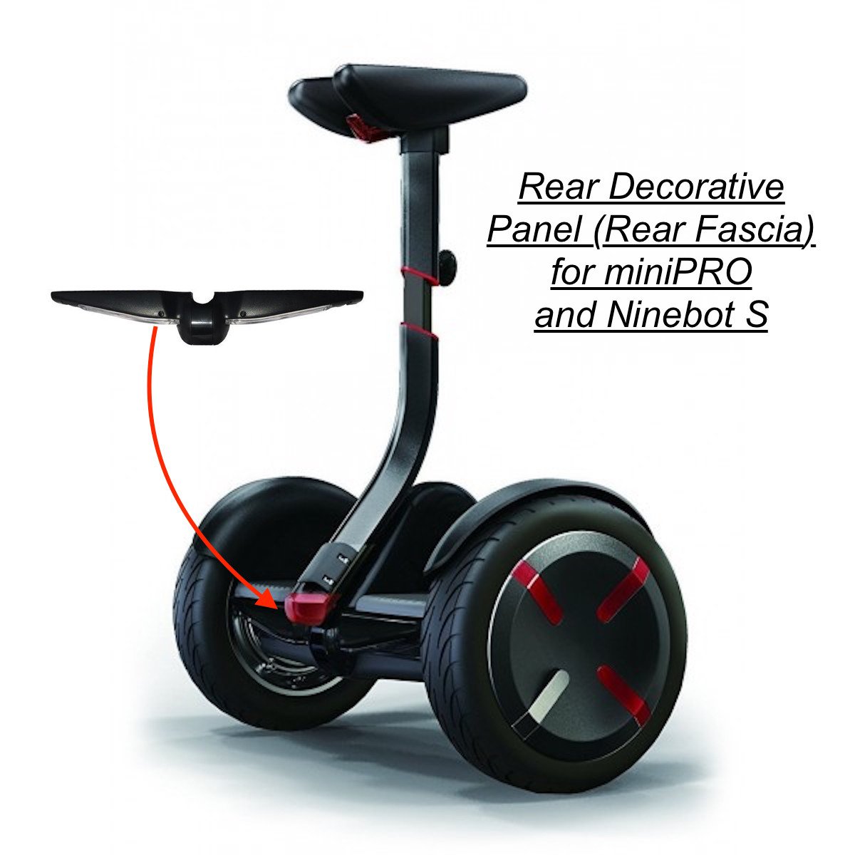 Segway MiniPro - Decorative Rear Strip For Segway MiniPRO