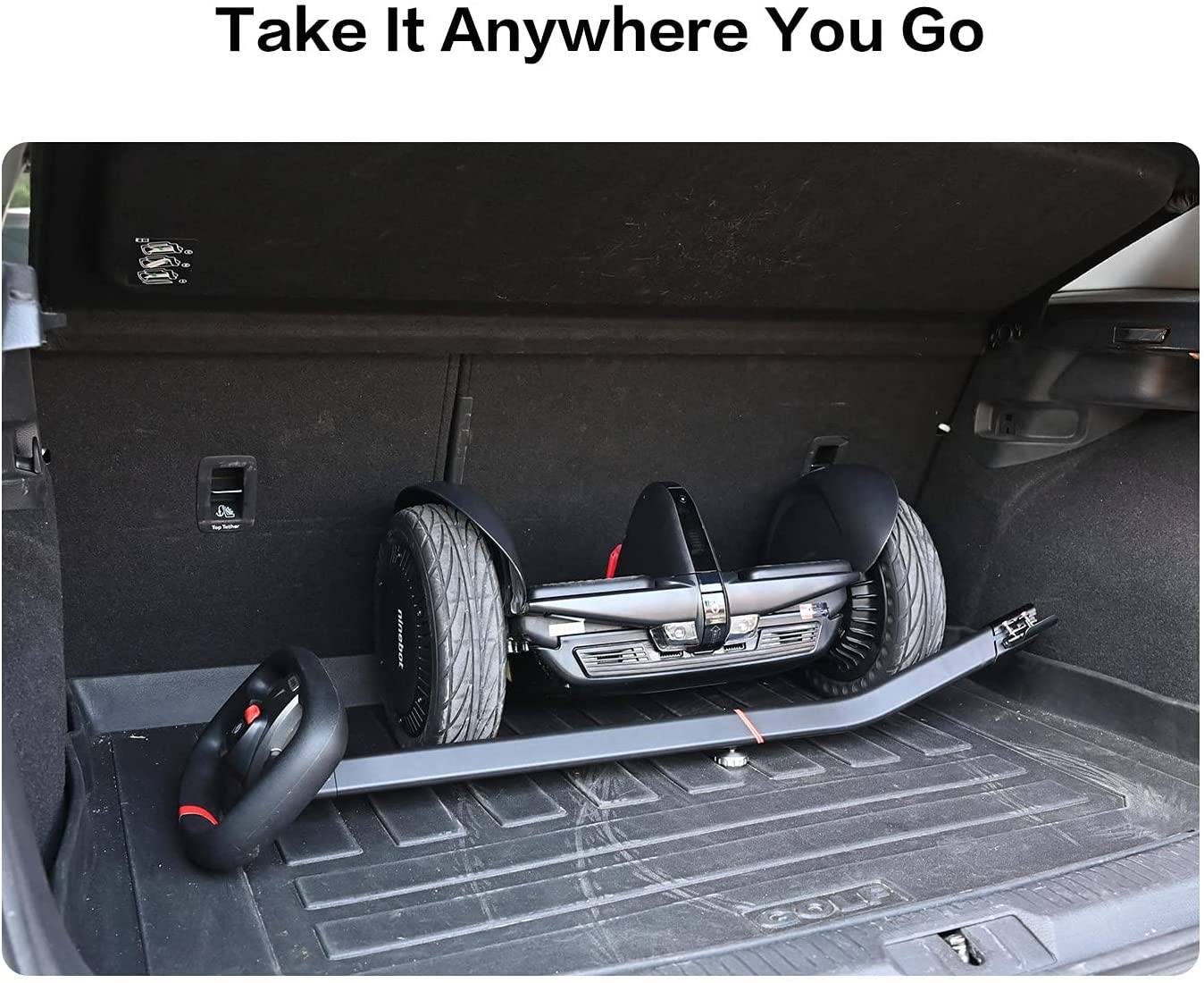 Segway Ninebot S And S-Max Smart Self-Balancing Electric Scooter With LED Light, Powerful And Portable, Compatible With Gokart Kit