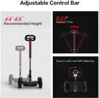 Segway Ninebot S And S-Max Smart Self-Balancing Electric Scooter With LED Light, Powerful And Portable, Compatible With Gokart Kit