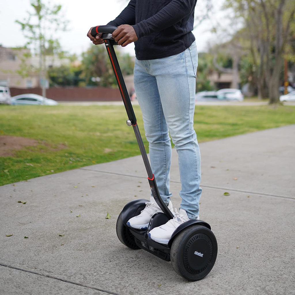 Segway Ninebot S And S-Max Smart Self-Balancing Electric Scooter With LED Light, Powerful And Portable, Compatible With Gokart Kit