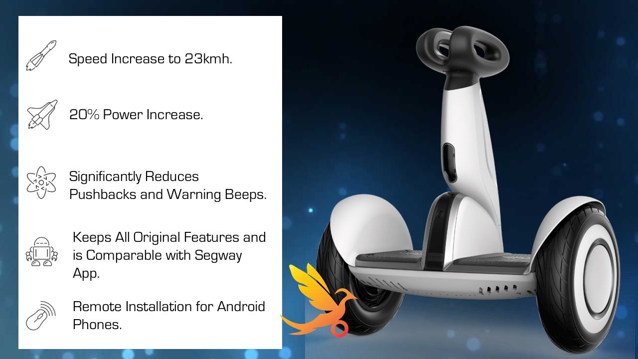 SwallowBot Upgrade Service Fee for Segway miniPLUS and Ninebot S-PLUS